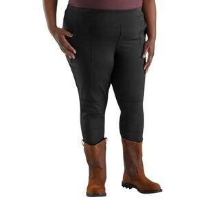 Carhartt NWT Force Fitted Mid Weight Utility Legging Reinforced Knees Size 20S